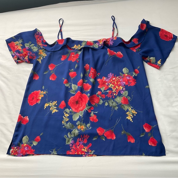 Skies are Blue top Floral size XL - Picture 4 of 9
